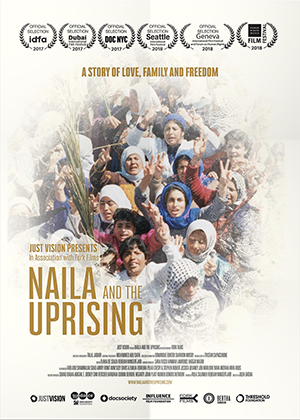 Image of Naila of the Uprising poster.